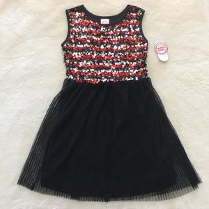 Girls sequin dress! New with tags! Size 6/6X